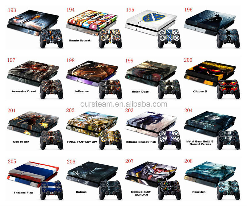 卸売ブランドの新しいソニー用スキンps4ビニールデカール皮のステッカー- 白問屋・仕入れ・卸・卸売り