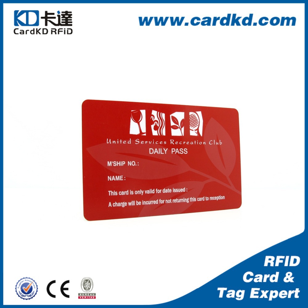 cmyk printing em4200 t5577 pvc employee photo id card special