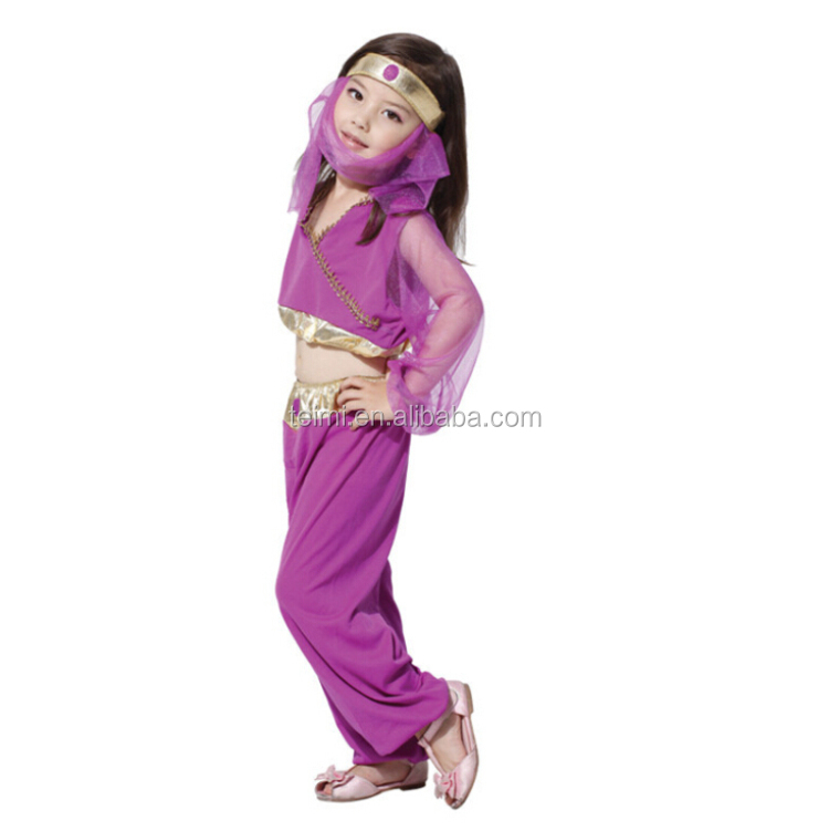 キッズパーティーの摩耗ドレスダンスの女の子中国のステージパフォーマンスの摩耗子供のためのベリーダンス衣装仕入れ・メーカー・工場