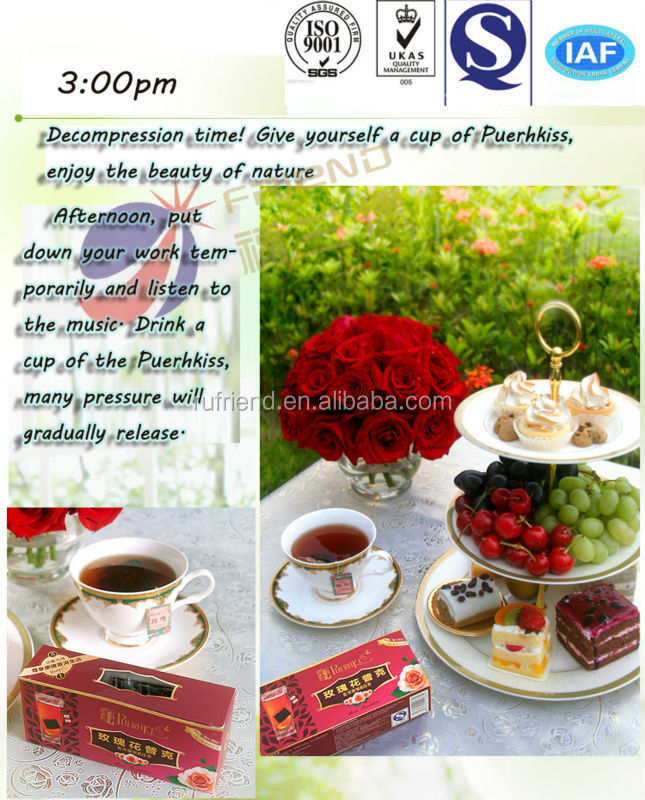 Best quality natural easy slim tea chinese medicine slimming tea rose