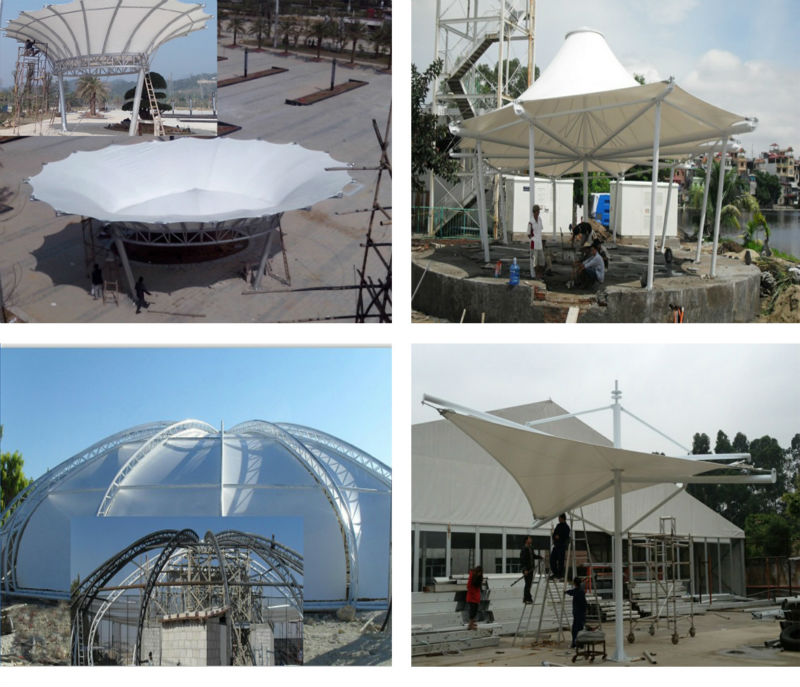 工業テント膜の鉄骨構造、 q235鋼構造、 日陰テント問屋・仕入れ・卸・卸売り