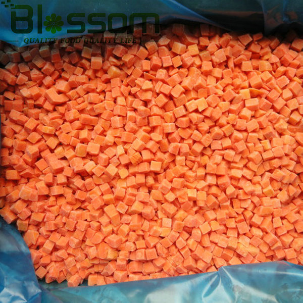 IQF carrot diced frozen carrot frozen mixed vegetable