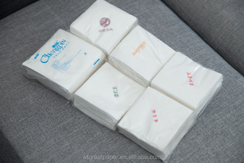 Disposable Paper Napkin Brands 1/4 Fold 23*23cm Soft Paper Buy Paper