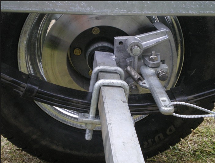 Light Trailer Drop Axle 1500kg, View drop axle for trailers, HUSCH