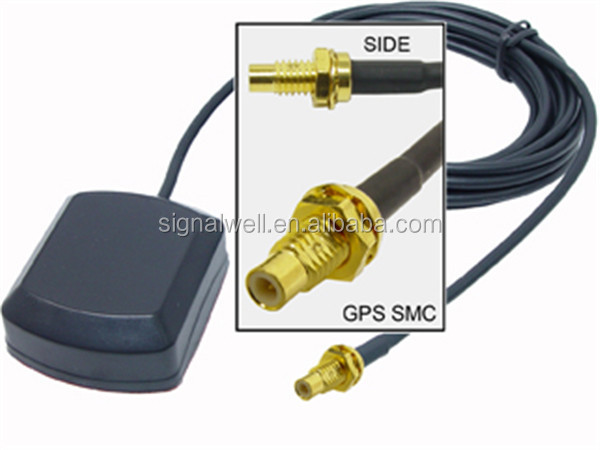 Signalwell28dbiアンテナ高利得1575.42mhzの外部gpsトラッカーgps車のパッチパッシブアンテナ車gpsのアンテナコネクタ仕入れ・メーカー・工場