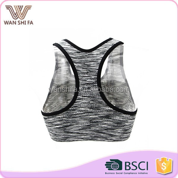 Cheap seamless comfortable ladies yoga sport bra wholesale