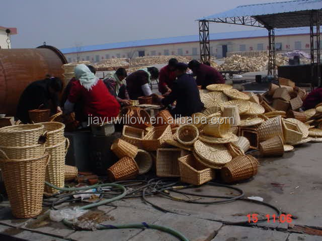 wholesale woven wicker oval shaped basket tray,willow craft