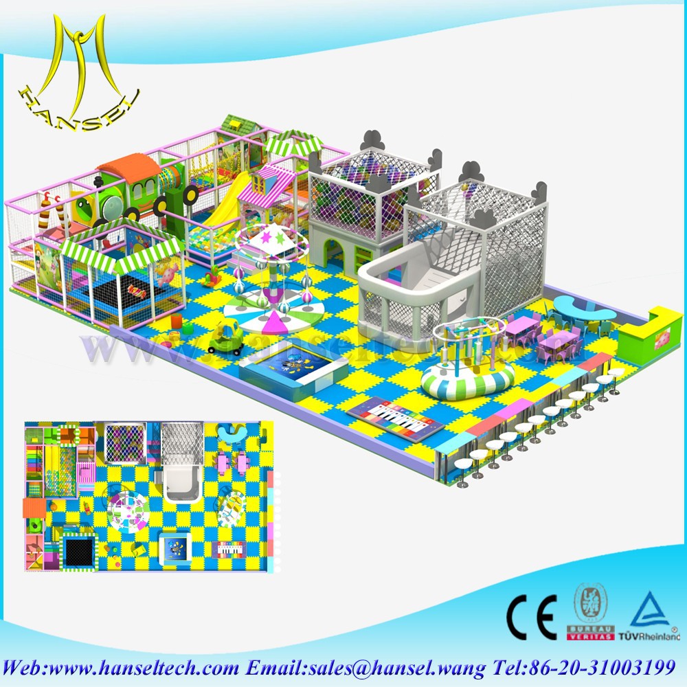 Hansel fast food restaurants indoor playground commerical indoor playground