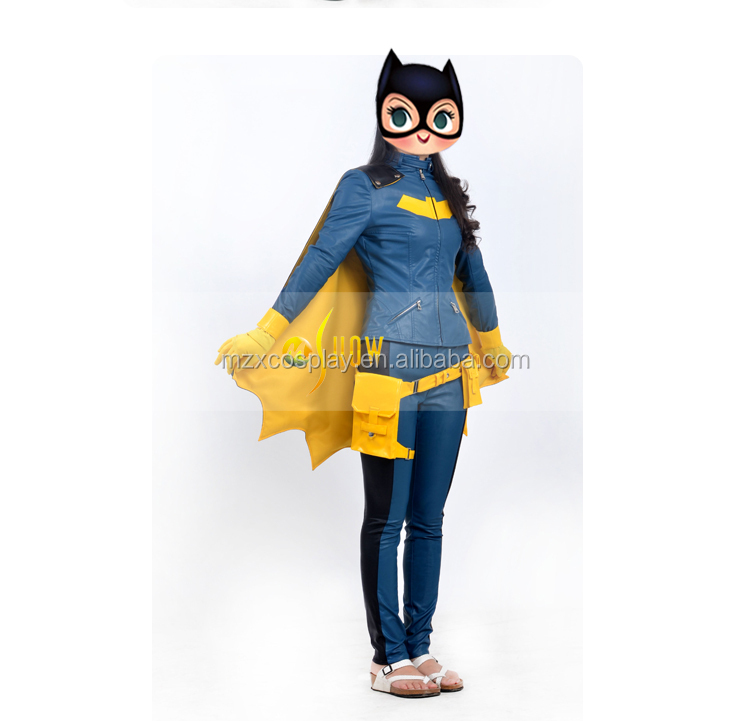 新しい映画のキャラクターバットマンキャットウーマンカイルセリーナ女性ハロウィンコスプレ衣装仮面舞踏会の革の服問屋・仕入れ・卸・卸売り
