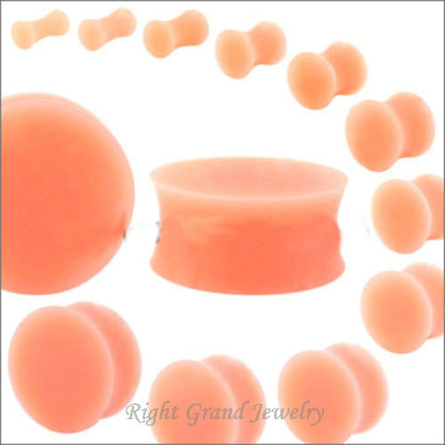 RG-1144-2 Ear Skin Color Double Flared Silicon Ear Gauges.jpg