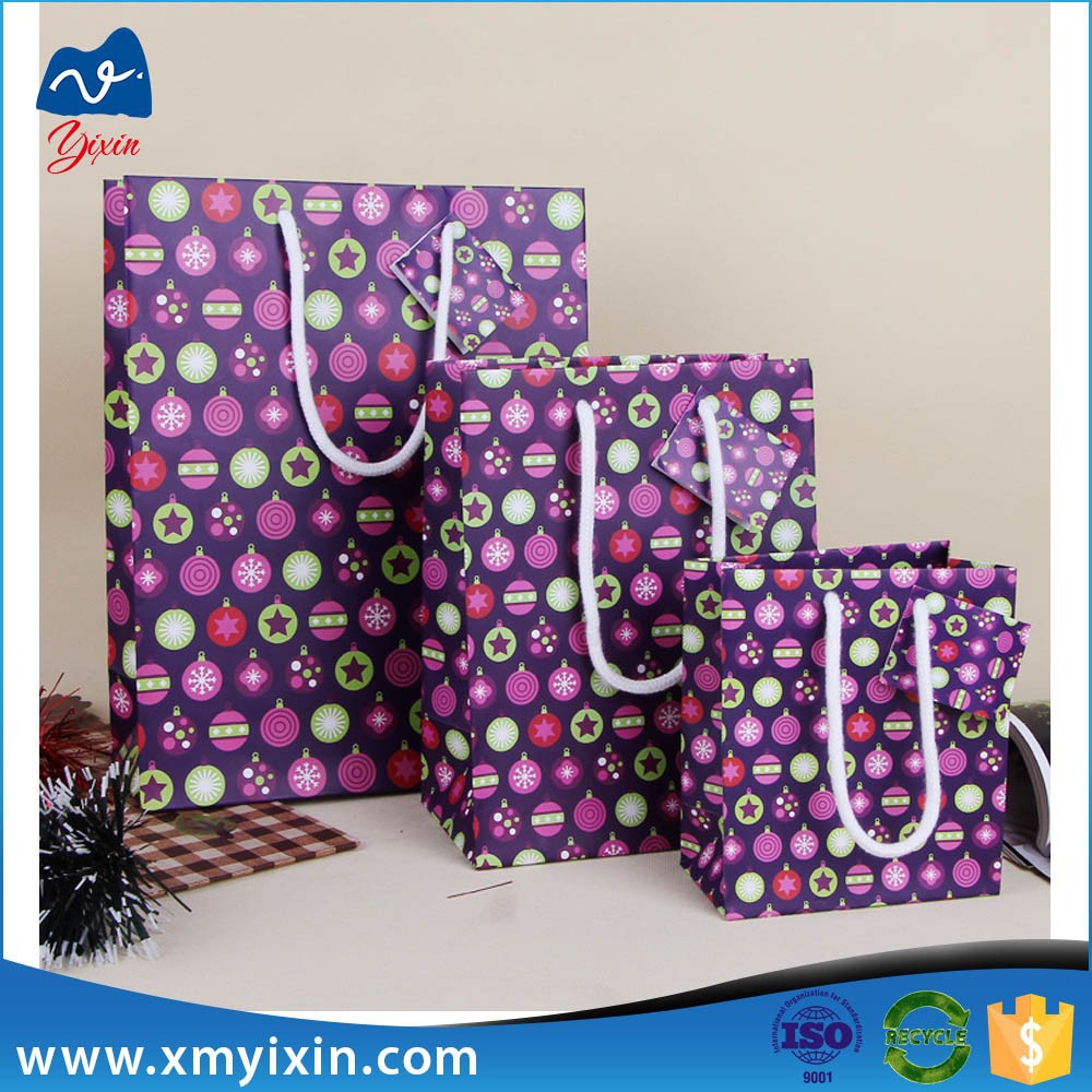 high quality custom door paper gift bags wholesale