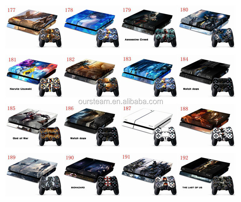 プレイステーション用4皮のステッカープレイステーション用4コンソール新しいが、 2011年2コントローラ問屋・仕入れ・卸・卸売り