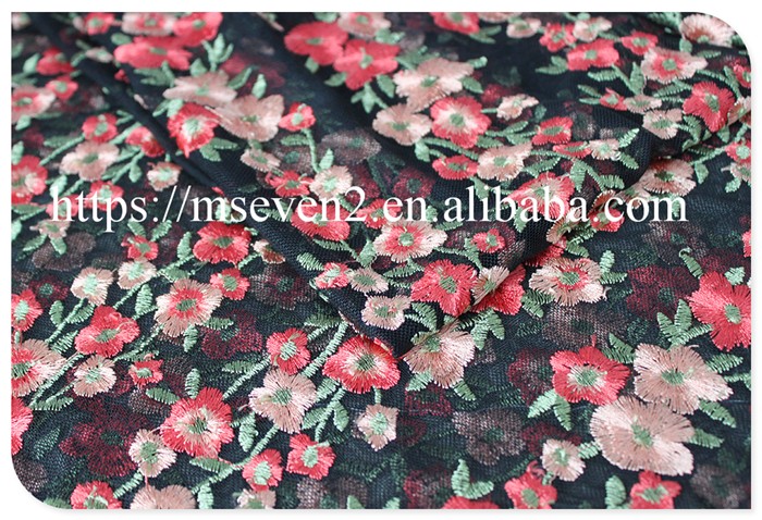 schiffli embroidery fabrics
