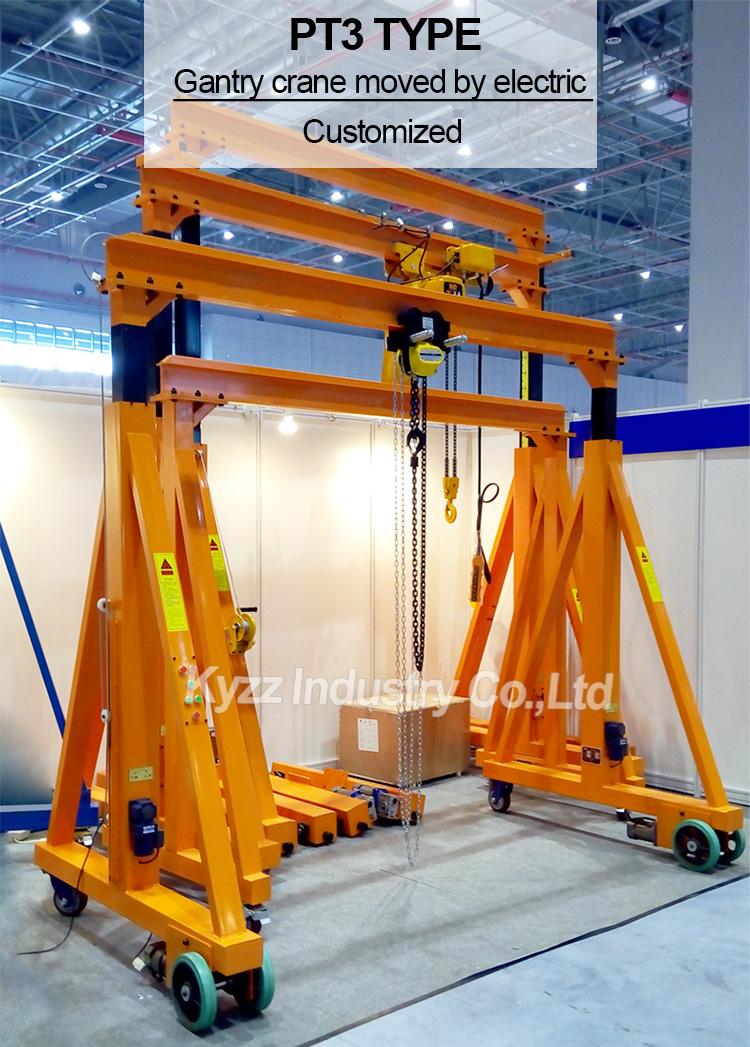 Plastic Injection Moulding Machine Workshop Gantry Crane , Movable Mold Mould Lifting Hoist Crane (1).jpg