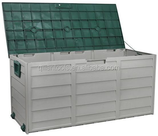 プラスチックの耐候庭のデッキロック可能な小屋/屋外貯蔵ボックスロック可能な問屋・仕入れ・卸・卸売り