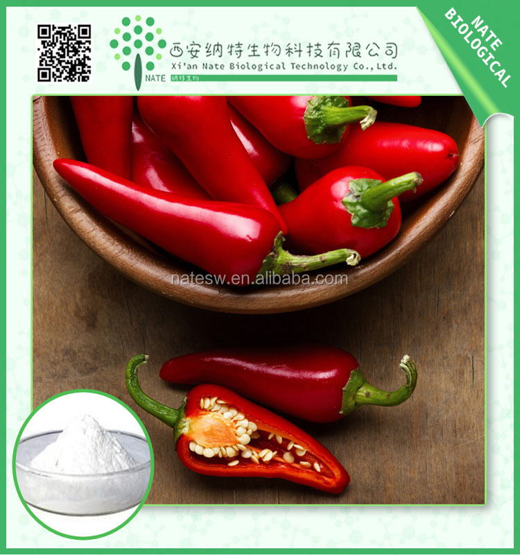 High Purity Red Chili Pepper Extract Pure Capsaicin Powder 95 Buy