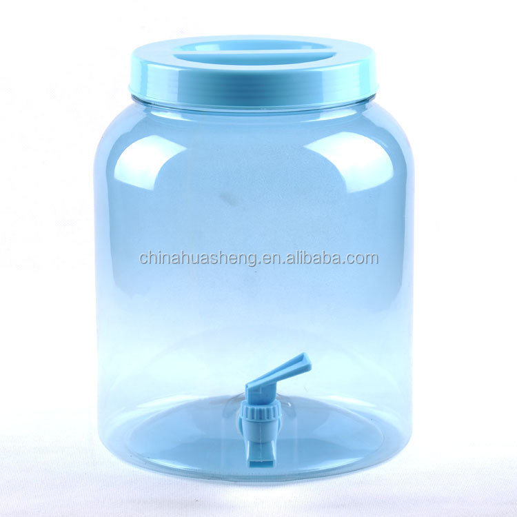 真円度プラスチック飲料ディスペンサー/bpaフリープラスチック製の冷水ディスペンサージュースディスペンサー仕入れ・メーカー・工場
