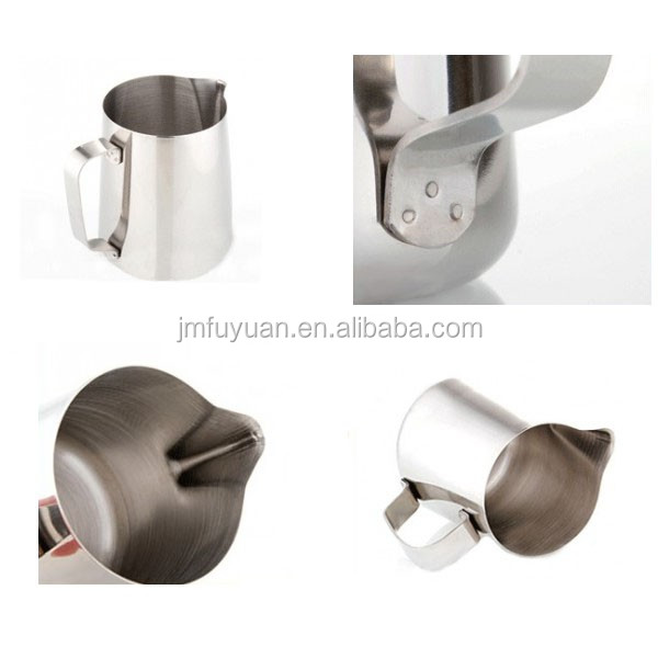 茶コーヒー泡立て泡ファンシー450ミリリットル600ミリリットルステンレス鋼ミルクピッチャー用カフェ仕入れ・メーカー・工場