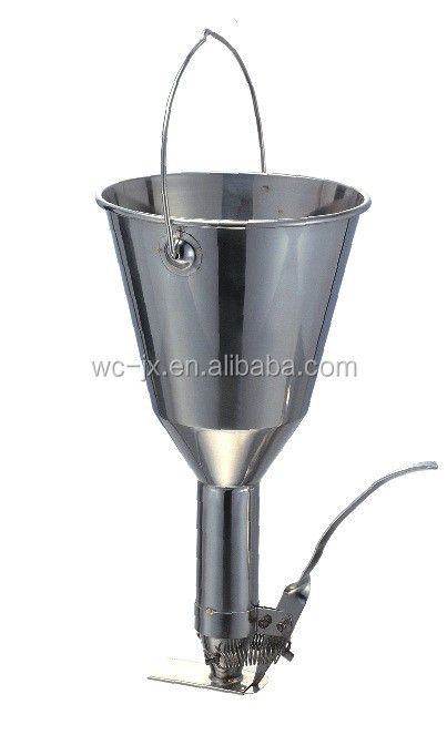 stainless steel taiyaki pastry gun/ stainless steel Japanese pastry dispenser/ pastry diespenser for taiyaki maker