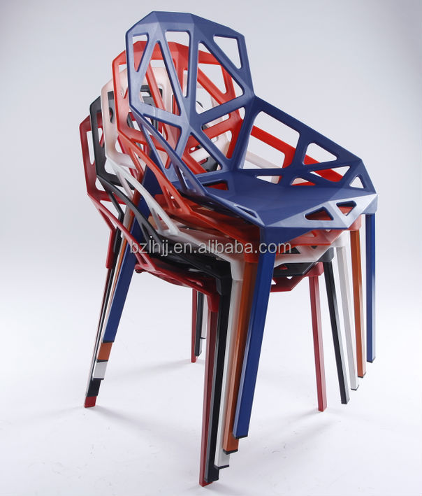 Silla moderna de alta calidad plastica/nuevo estilo plástico de ... Silla sslon acero plastico mofernas
