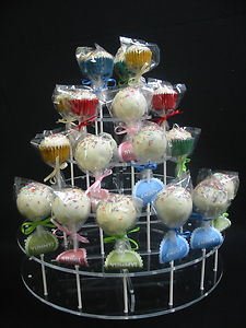 Handmade lollipop display