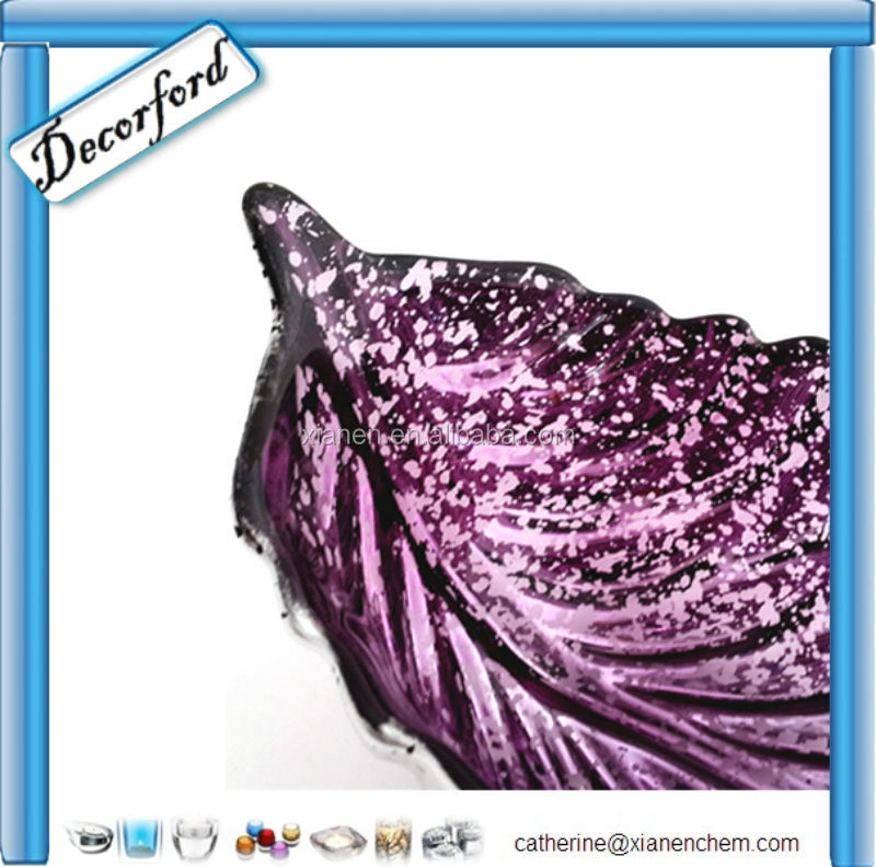 水銀2014年熱い販売色のついたエレガントなガラスのボウル- 紫仕入れ・メーカー・工場