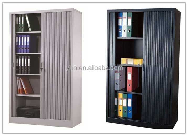 Kitchen Cabinet Roller Shutter Door Tambour Cupboard Office