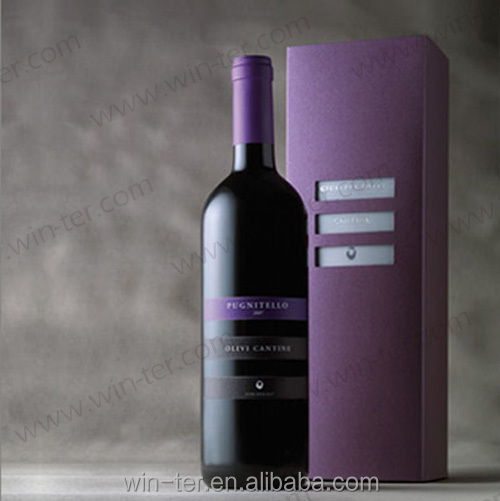 WT-PBX-1128 Luxury red wine box