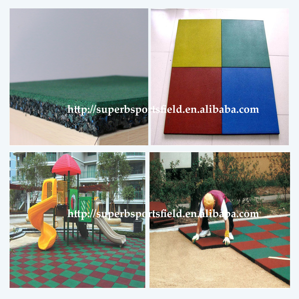 2015 Rubber Mat,Outdoor Rubber Flooring,Outdoor Playground Safety