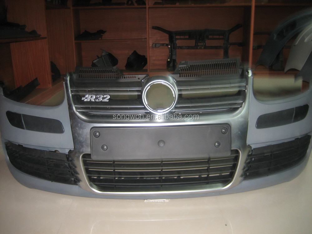 golf 5 R32 front bumper assy ,front grille chrome.jpg