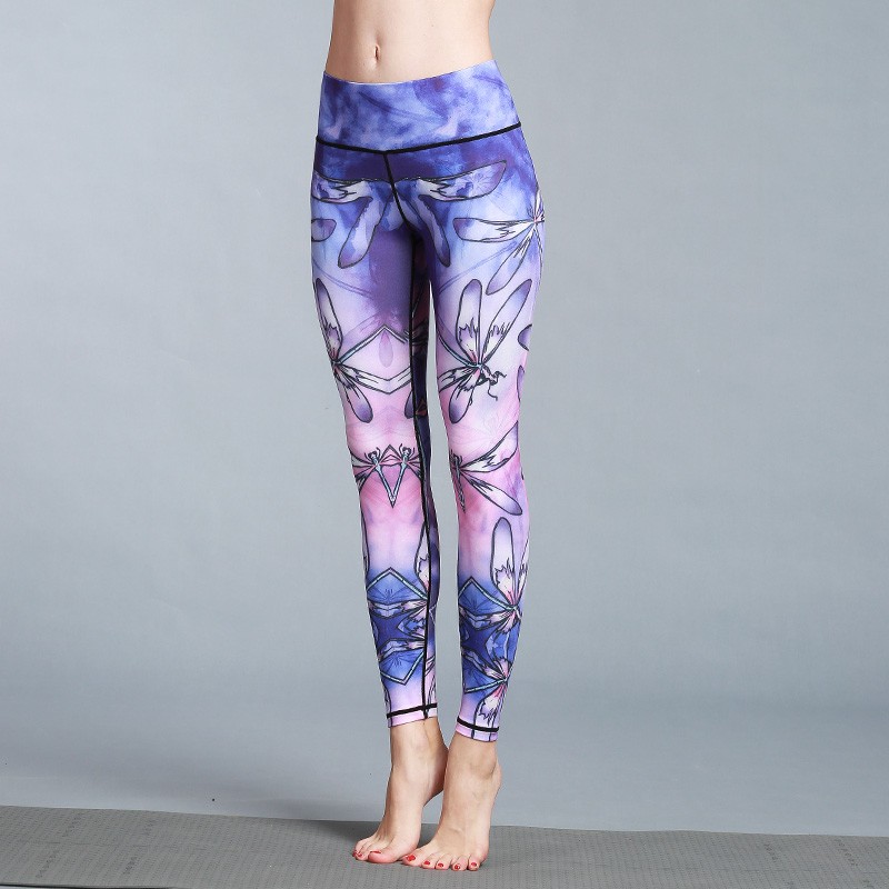 Sublimation Printed Fitness Yoga Pant Leggings For Women Buy Colorful 5488