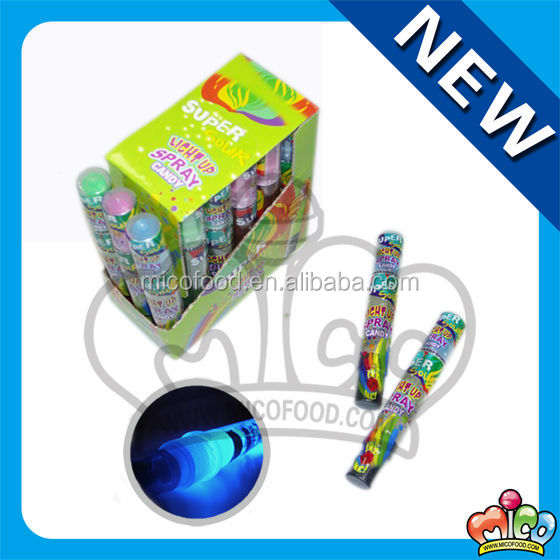 light up sour spray candy