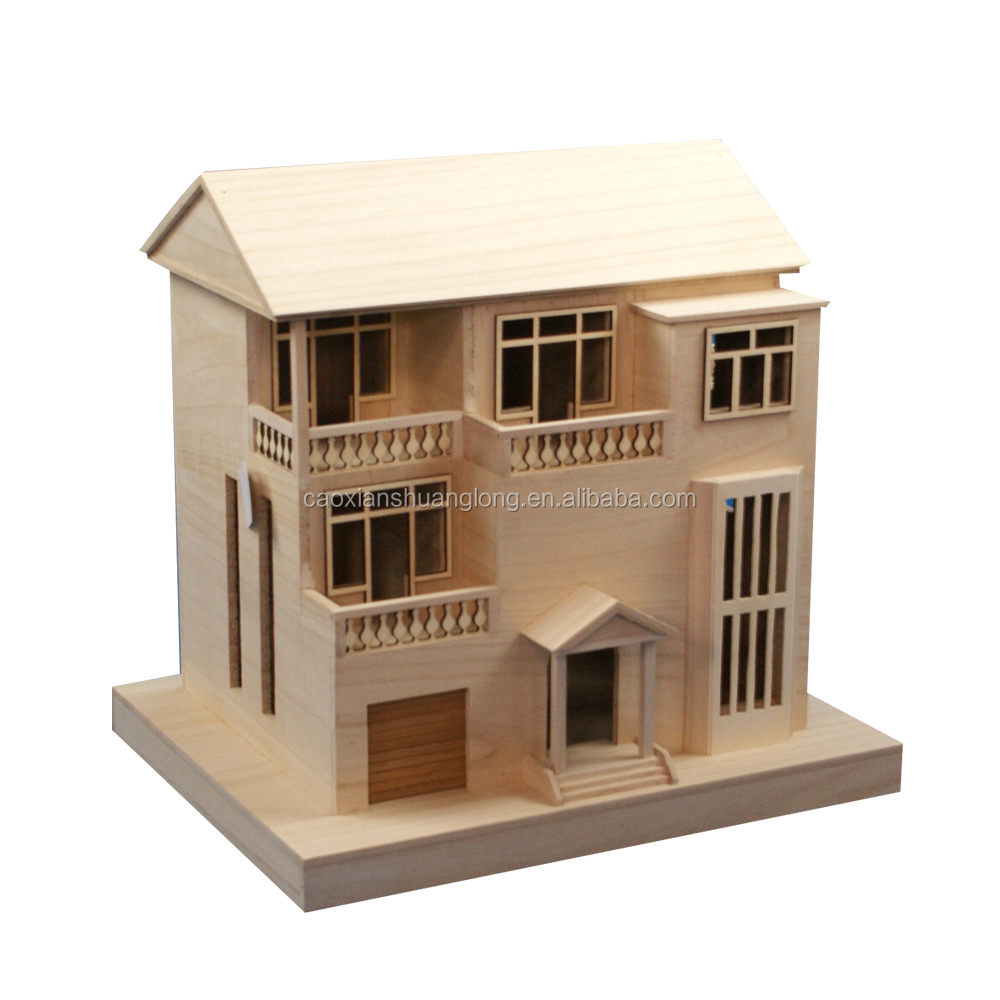 New unfinished wooden bird house wholesale, hot sale wooden bird house