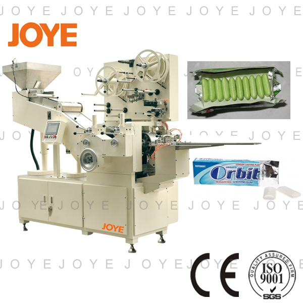 High Speed JY-800T Flow Wrapping Bagging Machine For Dragee Chewing Gum