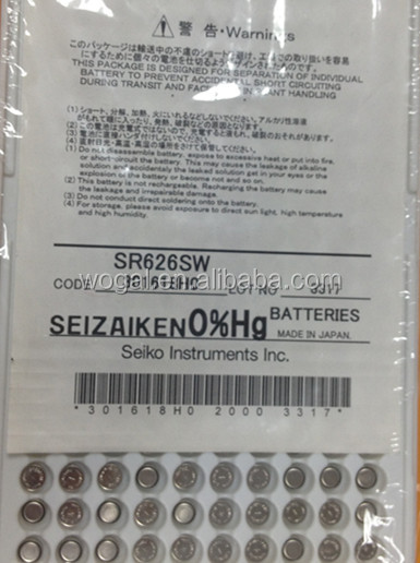 中国供給3770sr626sw腕時計電池問屋・仕入れ・卸・卸売り
