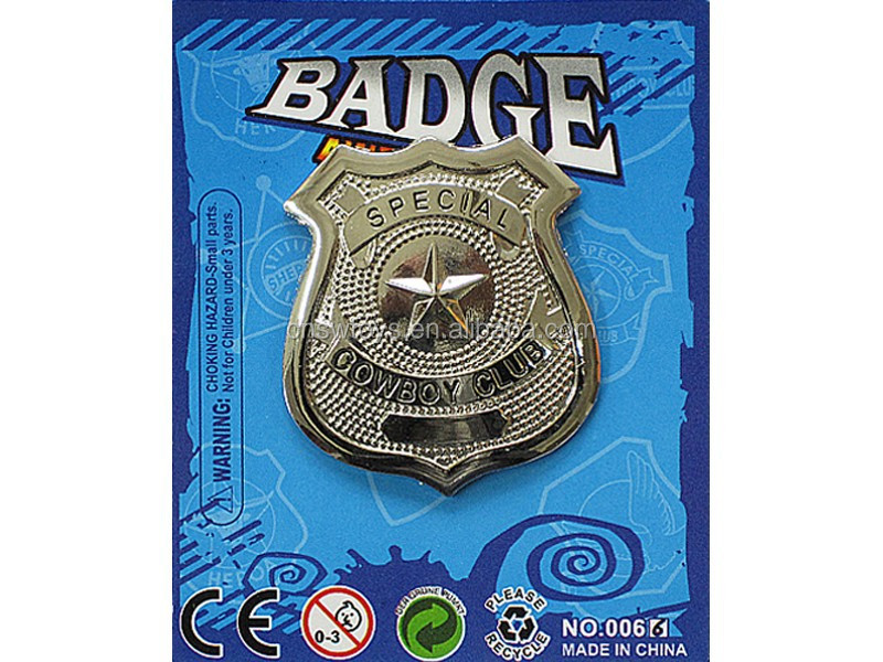 Plastic Police Badge Toy Silver Color Buy Badge Toypolice Badge Toypolice Badge Toy Silver 8384