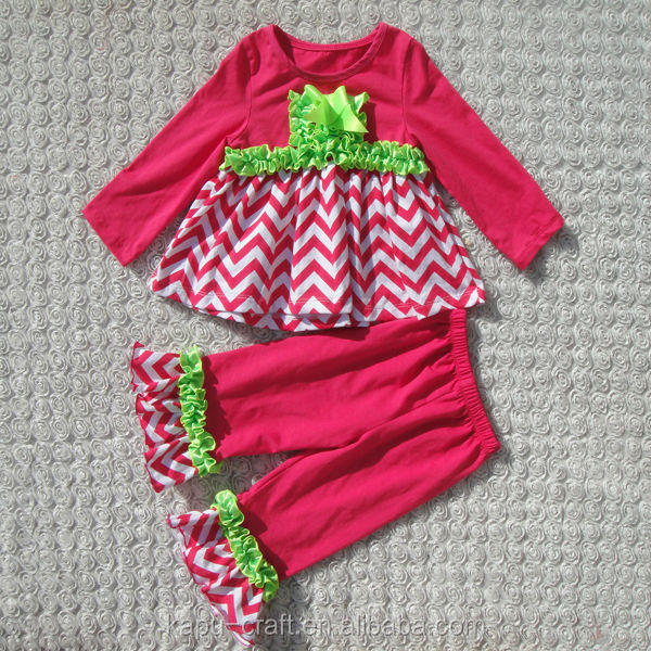 2015 Wholesale Children's Boutique Clothing Baby Clothes Girls Fall