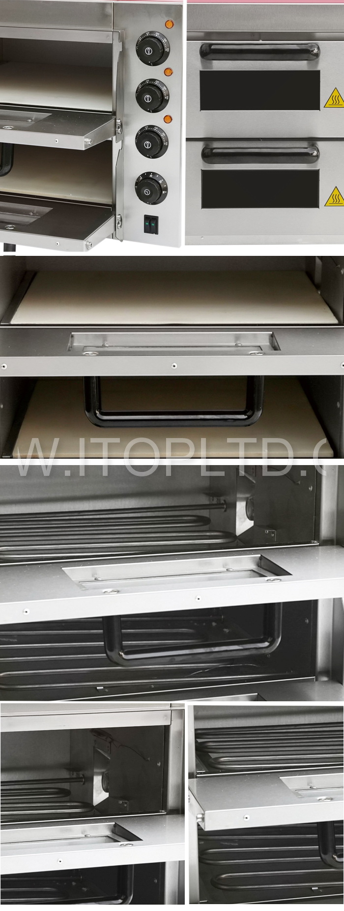2 LAYERS ELECTRIC PIZZA OVEN - High Productivity & Quality 2 LAYERS ELECTRIC PIZZA OVEN - High Productivity & Quality