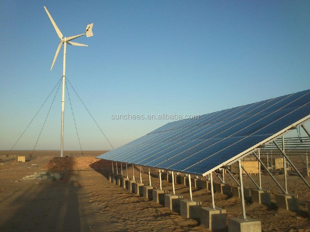 residential 5kw wind solar hybrid system (wind turbine + solar panels ).jpg