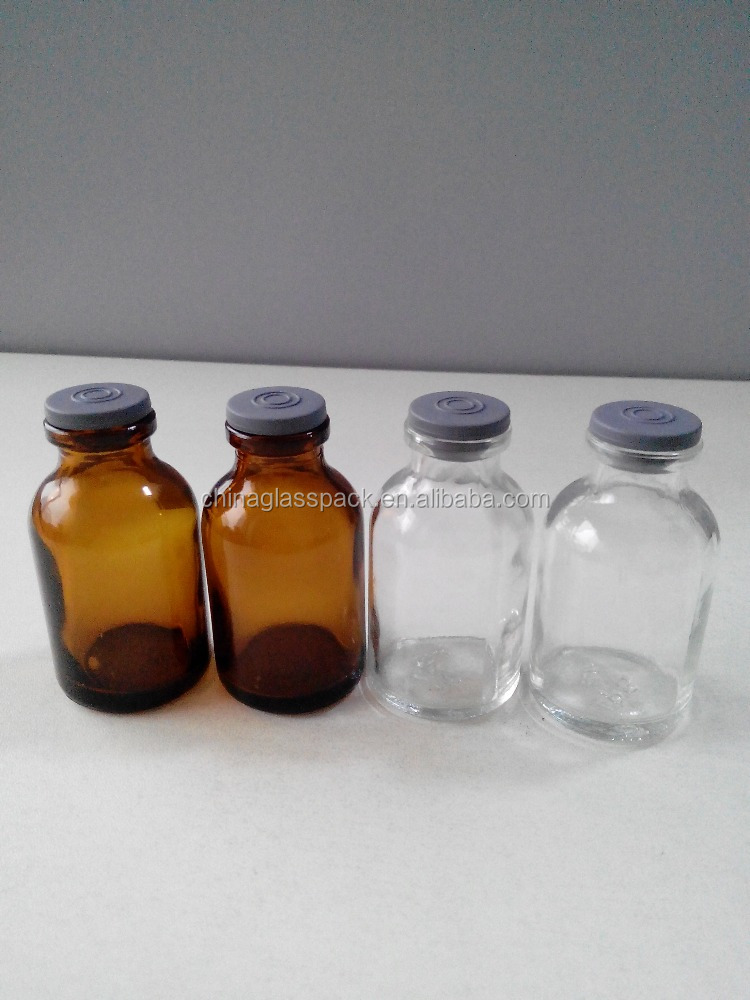 10ml moulded glass vial with flip off cap in stock