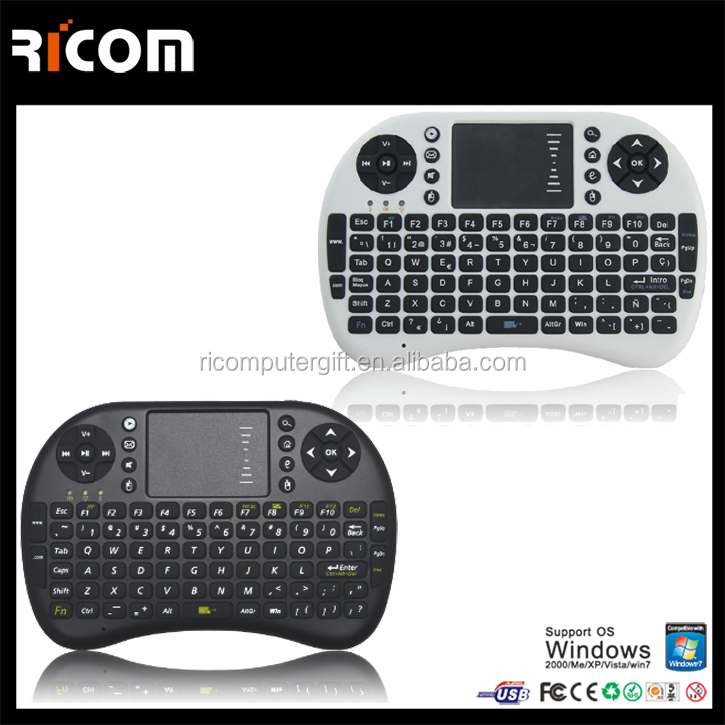 2.4g Mini Wireless Keyboard With Touch Pad For Android Tv Box,2.4g Mini