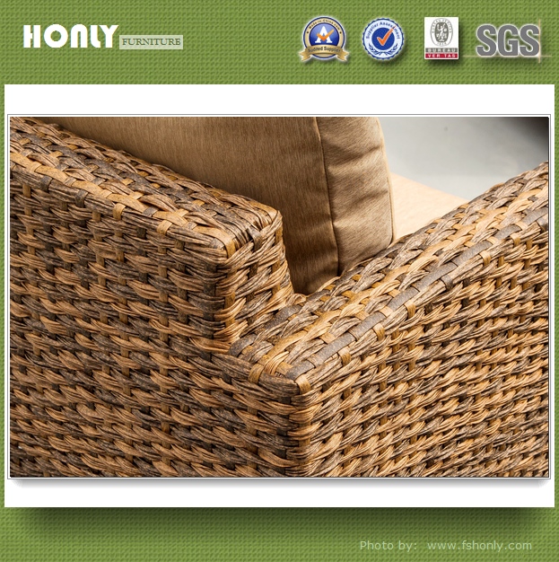 China outdoor metal magic rattan garden furniture rattan sofa sets