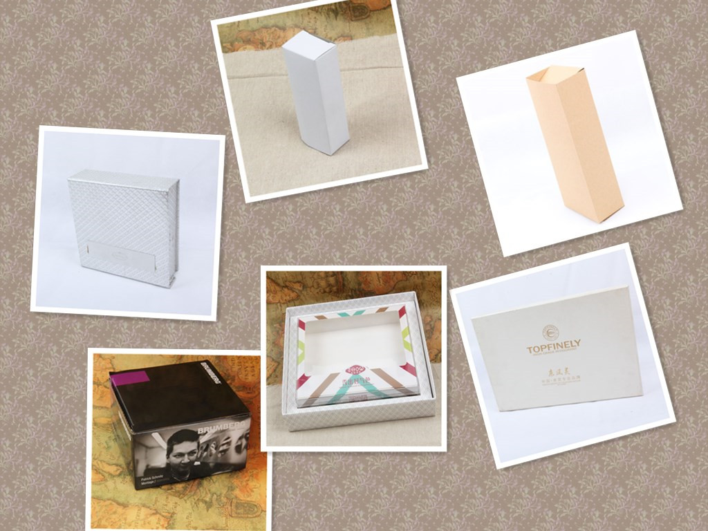 Embossing Logo Luxury Gift champagne luxury paper gift box