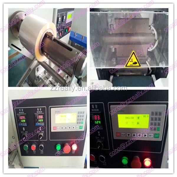 Horzontal chocolate candy bar wrapping machine/flow packaging machine