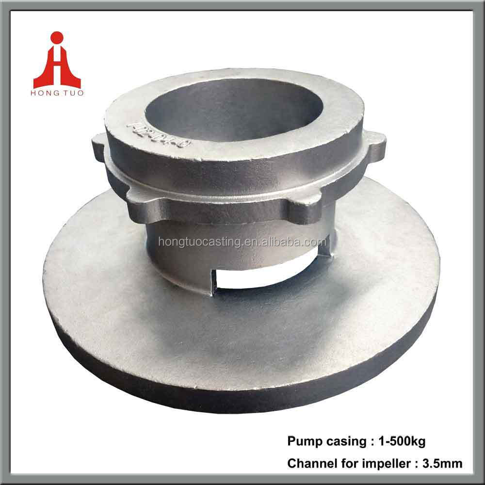 stainless steel cd3mcun water pump casing cover manufacturer by