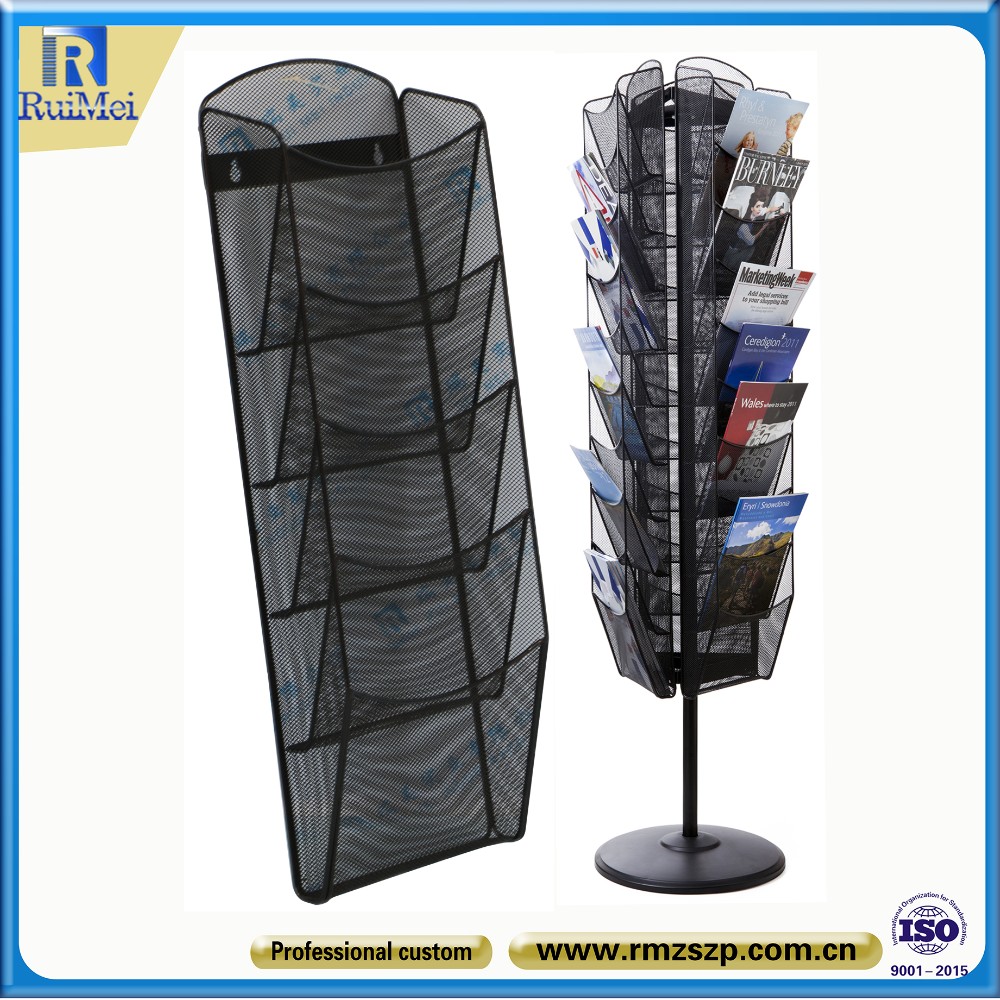 Metal Floor Stand Display Commercial Outdoor Used Magazine Rack Buy