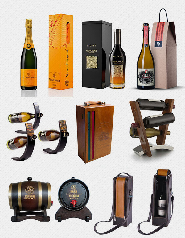 2014 hot sell X-705 saving shipping fee red wine paper box