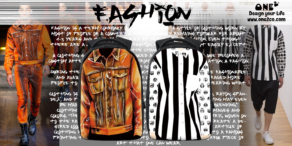 ONE2 design back pack High Quality cool Backpack Bags 2017 .jpg
