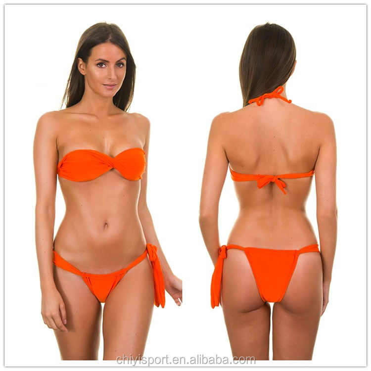 2016 woman beach wear push-up hot sexy girl photo bikini with bandeau bikini tops (8).jpg