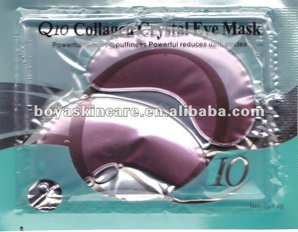 q10 24k nano golden eye mask for anti-wrinkle,anti-aging